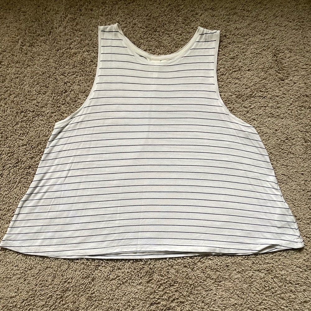 h&m striped tank top!
